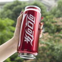 可乐水杯易拉罐保温杯吸管盖直饮盖男女便携车载防摔刻字一杯双盖 单盖 普通可乐(不保温)
