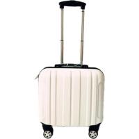 春秋航空拉杆箱18寸男女14寸学生密码箱16寸方形箱商务旅行登机箱 白色 14寸化妆箱