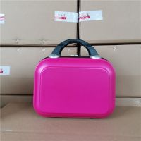 韩版春秋航空14寸小号登机拉杆箱16寸旅行箱18寸行李箱男女密码箱 12寸手提包[可联系备注] 14寸加厚材质[韩版时尚