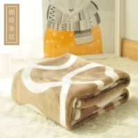 宠物毛毯猫垫子猫咪睡垫狗垫子宠物睡觉用被子猫咪狗狗用品猫垫 咖啡条纹 1条装