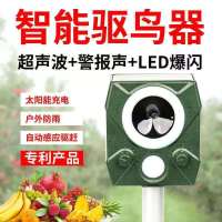 驱狗器驱猫神器大功率太阳能超声动物驱赶器防狗叫防赶流浪猫驱鸟 太阳能超声波驱鸟器