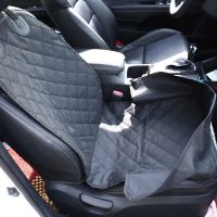 狗狗车载垫宠物安全汽车座椅前后排防脏狗窝小中大型犬狗坐神器 副驾驶车垫款（多层加厚）+碗