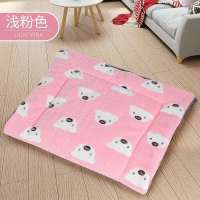 狗狗垫子冬季猫咪毛毯子秋冬款泰迪宠物床垫 S-50*35(适合6斤以内) 颜色随机