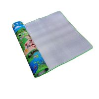 无味宝宝爬行垫卡通婴儿童爬爬垫折叠防潮防水泡沫地垫家用爬行毯 卡通图+防潮铝塑膜0.5cm 0.9米*1.8米