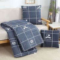 折叠汽车抱枕被子两用车载靠垫办公室靠背午睡空调被沙发靠枕头被 贵族[普通] 小号展开105*150cm