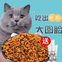 特价猫粮5斤装成猫幼年猫通用型补钙增肥发腮流浪猫10斤特惠大包 通用型鱼味5斤装送猫条