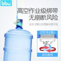 儿童防走失带宝宝牵引绳安全溜娃绳小孩防走丢手环防丢失绳防丢带 粉色[不带锁][固定头] 1.2米