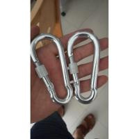 拴牛栓牛拴马桩栓狗拴犬桩地钉牛羊桩畜牧养殖帐篷大棚牛用的地桩 牛用保险扣(2个装)