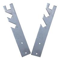 加厚支架 烧烤炉子 炉签子配套支架 不锈钢羊腿签子 铁支架一对