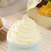 含乳脂淡奶油家用奶油冰淇淋蛋糕裱花面包雪媚娘千层蛋糕烘培原料 淡奶油1KG*1盒[尝鲜装]