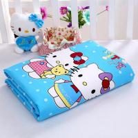 婴儿童隔尿垫防水可洗大号尿布宝宝用品床垫月经姨妈垫老人护理垫 蓝猫咪 30*40cm【图案随机】