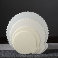 生日蛋糕垫片加厚底托圆形塑料重复使用4/6/8/10寸水洗家用蛋糕垫 组合套餐[6寸/8寸]各一个