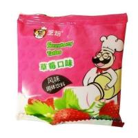 淡奶油粉蛋糕裱花DIY奶油雪媚娘奶油预拌粉家用生日蛋糕材料烘 草莓果味粉20克