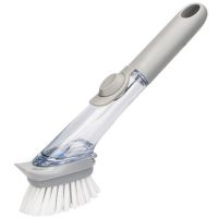 刷锅神器家用多功能洗锅刷厨房加液长柄刷子不粘油硅胶海绵洗碗刷 1个装 原装刷 送挂钩