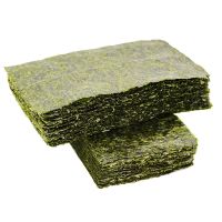 台湾饭团专用海苔 半切海苔米棒肯德基饭团寿司紫菜卷烤海苔 半切50片翠绿海苔