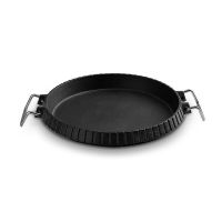 新品韩式烤牛排圆形铸铁电磁炉家用燃气烧烤盘商用烤盘铁板烧铁板 22cm烤盘[约4斤] 电磁炉通用