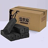 耐烧烧烤炉子木炭炉家用烧烤过目碳速燃竹炭无烟机制碳环保碳批发 5斤无赠品