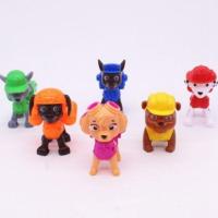 生日蛋糕装饰摆件7款超凡蜘蛛侠摆件 玩具手办人偶公仔配件模型 6款塑料狗狗 1套