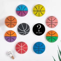 6cm迷你篮球足球蛋糕装饰摆件儿童玩具篮球模型 发泡PU弹力空心球 彩色球随机1个[特价促销]
