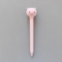 会发声发光相机中性笔黑笔创意文具减压学生签字笔六一儿童节礼物 小猪发声中性笔