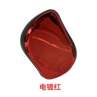tt王妃气垫梳子女家用随身携带防脱发防静电不打结不易断便携高档 电镀红[便携式]1个装 送清洁抓
