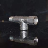 水泵无塔控制器单双杆压力开关供水罐水压表自启停三通负压安全阀 压力开关连接用2分不锈钢三通