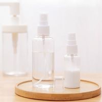 ins大容量洗手液旅行分装瓶按压式洗洁精沐浴露洗发水洗衣液空瓶 透明分装瓶30ml1个+杯刷