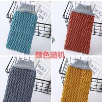 洗澡神器搓澡巾强力去污手套双面搓澡三件套长条搓背巾搓泥沐浴球 3D绗缝澡巾一条