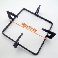 燃气灶配炉具正方形炉架加厚防滑长方形大支架通用锅架 炉架 正方形18.8*18.8高度6.2