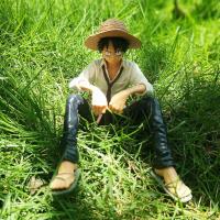 缘之空春日野旗袍坐姿穹妹电脑机箱汽车车载手办模型摆件 蒙奇D路飞 草帽一伙 收藏关注店铺免费无痕胶片