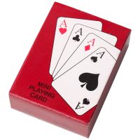 植物大战僵尸卡通扑克动漫大全玩具卡牌扑克牌全套游戏玩具卡牌 迷你款-红盒