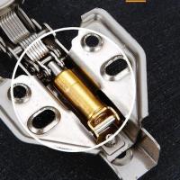 【十只装】冷轧钢橱柜门衣柜门烟斗飞机液压弹簧缓冲五金铰链合页 固定 直臂（全盖）