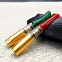 天然玛瑙烟嘴买2送1循环型双重过滤烟具可清洗过滤器男士香菸滤嘴 玛瑙滤嘴烟嘴1个