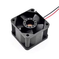 暴力风机4cm厘米大风量日本三洋12V 5V 4028双滚珠交换机散热风扇 12V 0.195A 温柔版