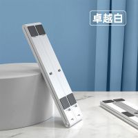 绿巨能笔记本电脑支架托架白色便携式桌面增高底座升降调节颈椎架 [卓越白]8档高度调节★打字不晃
