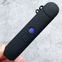 悦克RELX二代阿尔法硅胶套锐克保护套送挂绳锐刻relax软硅胶外壳 二代黑色硅胶套