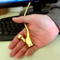 老式黄铜水烟斗水烟袋烟锅子清洗型水烟袋水烟杆旱烟斗水烟壶烟嘴 小灵通 双用水烟壶