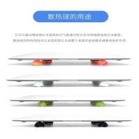 笔记本电脑散热球脚垫通用散热器硅胶便携苹果防滑器垫高架托15.6 【黄炫彩色 1个 】笔记本电脑散热