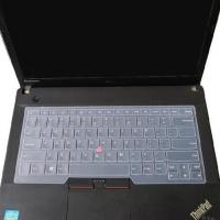 联想ThinkPad 翼480(0VCD)14寸笔记本键盘保护贴膜E480防尘套罩 全透明一张(送刷子)