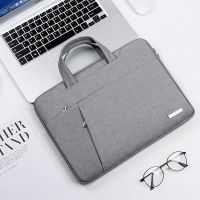 笔记本电脑包14寸手提15.6内胆13.3适用苹果联想小米华为10平板包 浅灰-单包 10