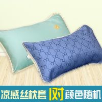 加厚床垫软垫褥子垫被学生宿舍单人双床褥垫子租房专用90x190 1对枕套[颜色随机] [凉感丝枕套]42*64cm