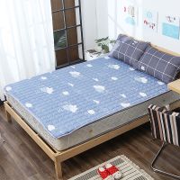床垫学生宿舍上下铺0.9m床单人寝室1米1.2米1.5米软垫被地铺褥子 白云(薄垫)可机洗 0.9X1.9米(学生褥垫)