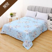 皇冠夏凉被空调被夏天薄被子单人双人夏被学生宿舍可机洗薄款被芯 悠然绽放 70*90cm[很小]