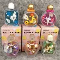 伊布家族宠物小精灵神奇宝贝皮卡丘宝可梦香水瓶摆件女孩盲盒玩具 一代粉盒香水瓶随机一款