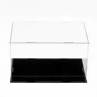 keeppley大雄房间时光机透明防尘展示盒颗粒拼插积木多啦A梦模型【8月18日发完】 大雄房间罩子（单罩子不含积木）