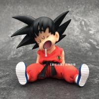 七龙珠手办 童年悟空 模型 玩具 GK 睡觉场景 动漫周边公仔摆件 童年睡觉悟空13cm