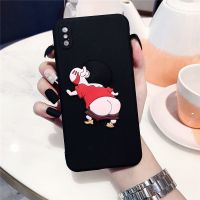 捏捏解压华为nova3/4/5/6蜡笔小新屁屁P20/p30pro手机壳畅享20P 直边魔方壳[害羞小新] 畅享As8