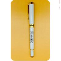 原神游戏周边派蒙中性笔二次元钢笔动漫笔金属笔学生生日礼物水笔 原神-派蒙字母款 [礼盒包装]