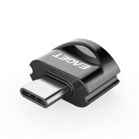 忆捷type-c转接头安卓转usb 3.0手机otg通用华为小米转换器 EZ02-T[2.0TYPEC接口]