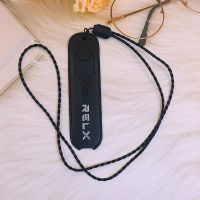 锐刻五代幻影硅胶套5代透明保护套锐克relax5代保护壳透明壳 五代皮套黑色送挂绳